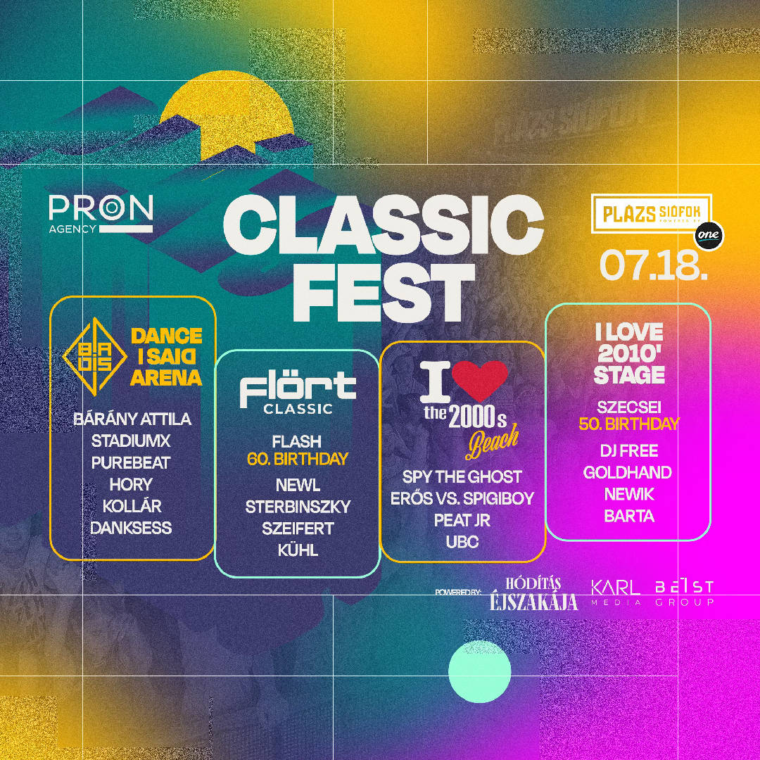 Classic Fest 🟣 Plázs Siófok🟣 07.18.