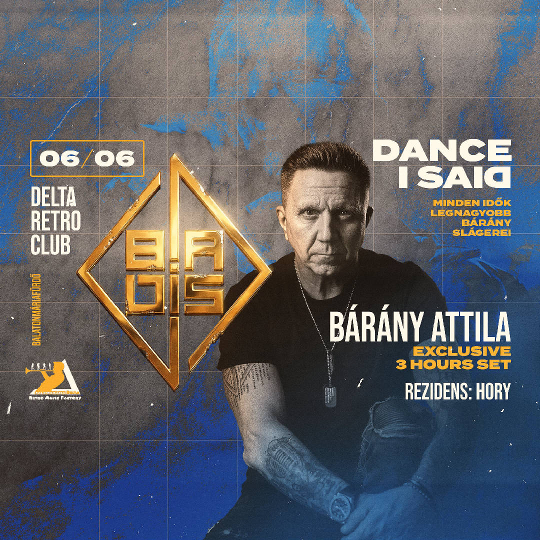 BÁRÁNY ATTILA 🔥 exclusive 3 hours set 🔥 06.06. Delta Balatonmárafürdő